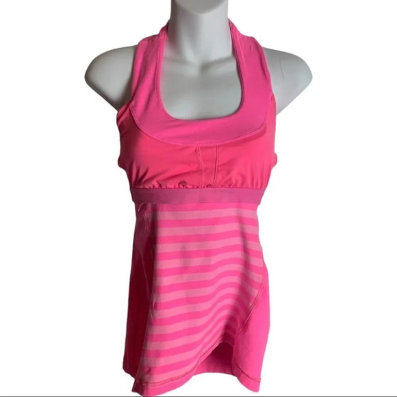 LULULEMON Apex Stripe Zing Racerback Size 4 RARE - Picture 7 of 13